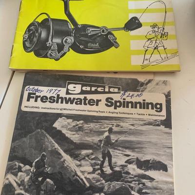 Vintage Fishing Product Advertisements / How To Guides Lot