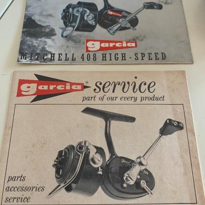 Vintage Fishing Product Advertisements / How To Guides Lot