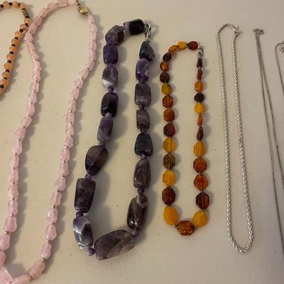 Assortment of Necklaces and Bracelets