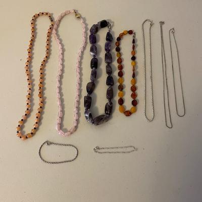 Assortment of Necklaces and Bracelets