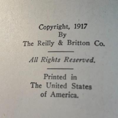 1917 "JUST FOLKS" by EDGAR A. GUEST BOOK OF POETRY