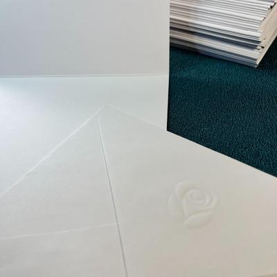 SET OF 49 WEDDING THANK YOU CARDS "FROM THE MR. & MRS." WITH ENVELOPES