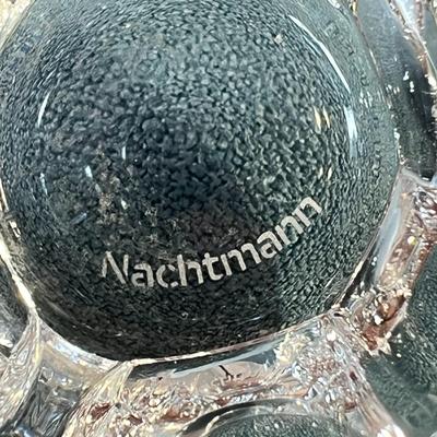 CLASSY SET OF 4 NACHTMANN GERMANY CRYSTAL TUMBLERS DIVET DESIGN
