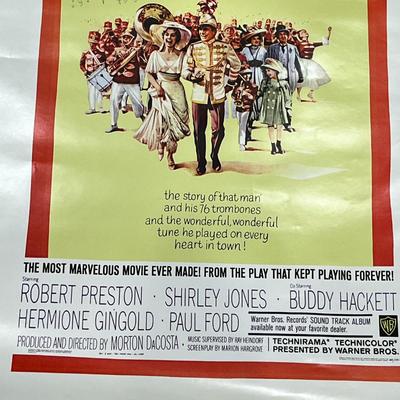 THE MUSIC MAN" MOVIE POSTER