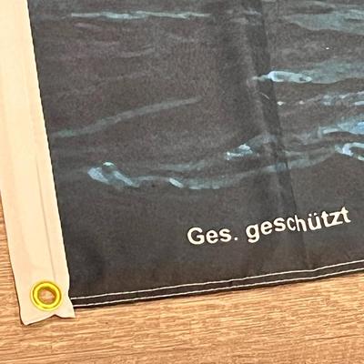 SCHLACHTSCHIFF BISMARK GERMAN BATTLESHIP FLAG 