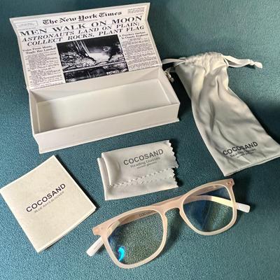 COCOSAND READING GLASSES NEW IN BOX w/BAG- BLUE RAYS BLOCKER SCREEN GLASSES