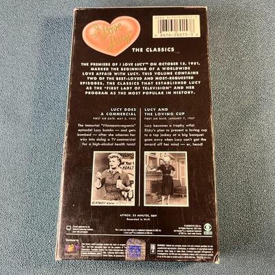 "I LOVE LUCY" CLASSIC TV EPISODES ON VHS 