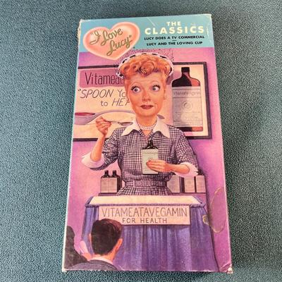 "I LOVE LUCY" CLASSIC TV EPISODES ON VHS 