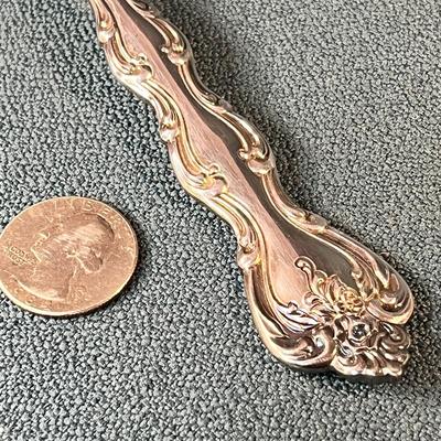 FANCY SILVER PLATED SLOTTED PIE SERVER