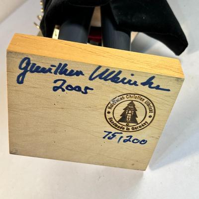 LARGE PROPHET JOSEPH SMITH WOODEN NUTCRACKER HANDMADE IN GERMANY NEW WITH TAG SIGNED & NUMBERED