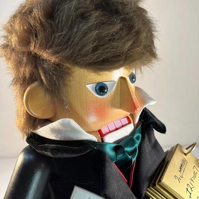 LARGE PROPHET JOSEPH SMITH WOODEN NUTCRACKER HANDMADE IN GERMANY NEW WITH TAG SIGNED & NUMBERED