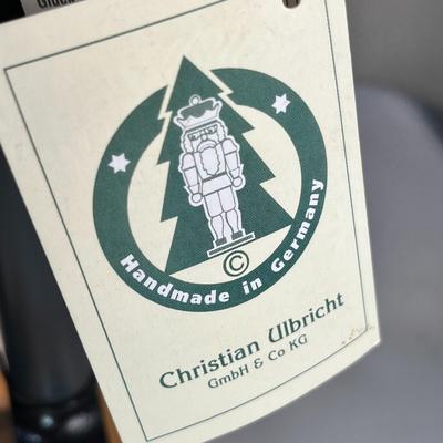 LARGE PROPHET JOSEPH SMITH WOODEN NUTCRACKER HANDMADE IN GERMANY NEW WITH TAG SIGNED & NUMBERED