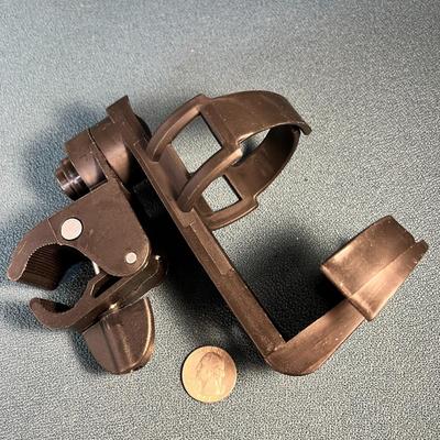 NEW FROM PACKAGE ADJUSTABLE CLAMP-ON BICYCLE CUP HOLDER
