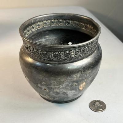 SILVER VESSEL THAT IS NOW A RELIC!
