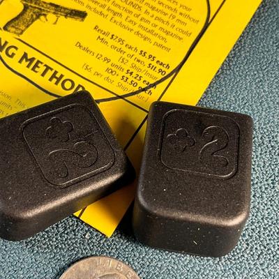 GLOCK +2 MAGAZINE BOTTOM- ALLOWS STANDARD MAGAZINE TO HOLD 2 MORE ROUNDS  