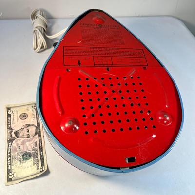 VINTAGE CHILDREN'S RECORD PLAYER by GENERAL ELECTRIC ELECTRONIC TOYS
