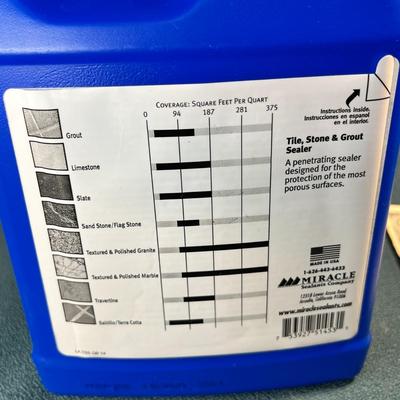 MIRACLE SEALANTS COMPANY PROFESSIONAL'S CHOICE TILE, STONE & GROUT SEALER 1 QT.- 80% FULL