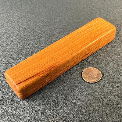 VINTAGE NIDORGRAPH U.S.A. GOLDTONE MECHANICAL PENCIL IN WOOD CASE