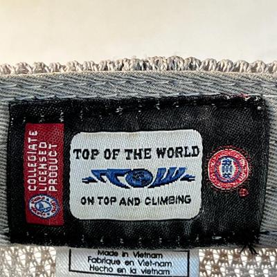 BLUE, GREY PLAID BYU "Y" BALL CAP