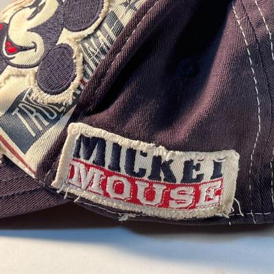 VINTAGE LOOK MICKEY MOUSE "AMERICAN EST. 1928" NAVY BLUE BALL CAP by DISNEY PARKS