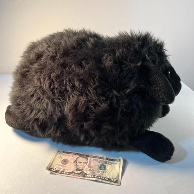 BIG STUFFED TOY BLACK SHEEP - PERFECT WHITE ELEPHANT GIFT FOR THAT CERTAIN SOMEONE!!