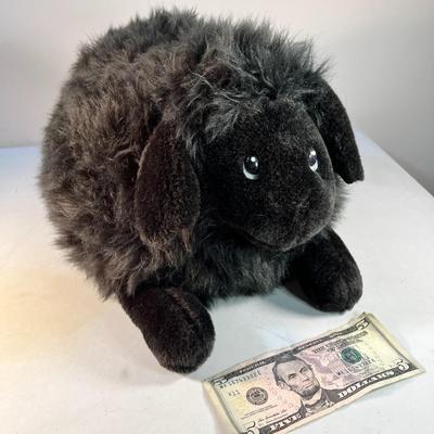 BIG STUFFED TOY BLACK SHEEP - PERFECT WHITE ELEPHANT GIFT FOR THAT CERTAIN SOMEONE!!