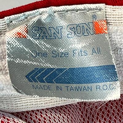 LAVELL EDWARDS SIGNED GRANITE FARMERS BALL CAP  RECRUITING TRIP?