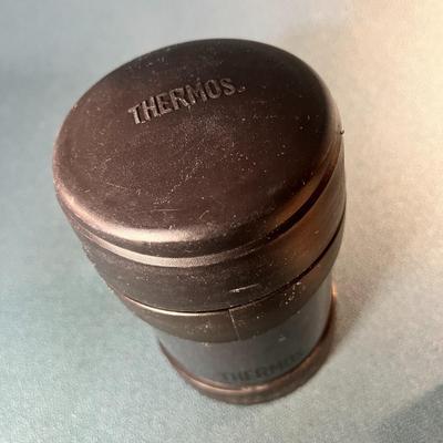 THERMOS BRAND METAL SHORT THERMOS