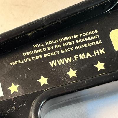 SUPER HEAVY DUTY CLOTHES HANGER DESIGNED BY ARMY SERGEANT, HOLDS UP TO 150 POUNDS