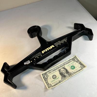 SUPER HEAVY DUTY CLOTHES HANGER DESIGNED BY ARMY SERGEANT, HOLDS UP TO 150 POUNDS