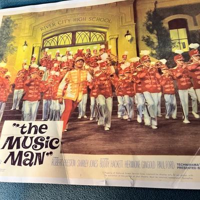 PAIR OF PICTURES FROM THE  MOVIE "THE MUSIC MAN" 