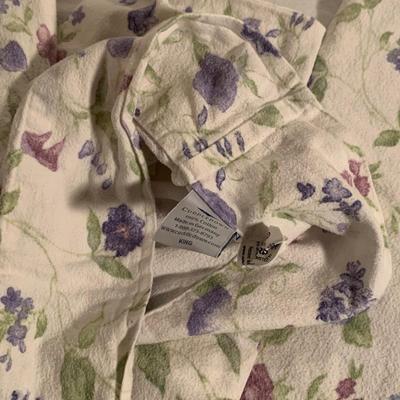 King Size Flannel Sheet Set by Cuddledown (BO-HS)