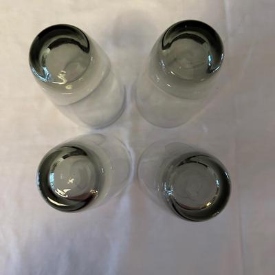 Set of Smoky Gray Colored Drinking Glasses (K-KL)