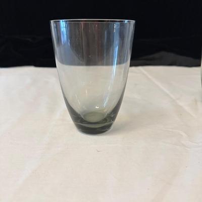 Set of Smoky Gray Colored Drinking Glasses (K-KL)