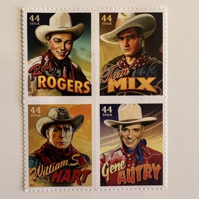 Cowboys of the Silver Screen Stamps