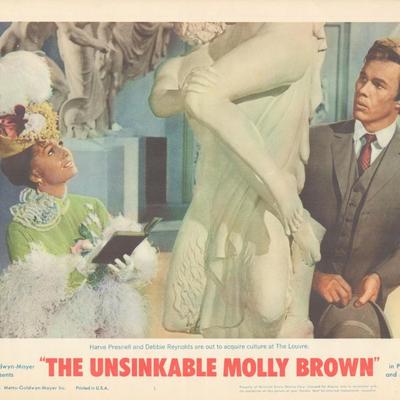 The Unsinkable Molly Brown 1964 original vintage lobby card