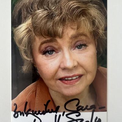Prunella Scales signed photo 