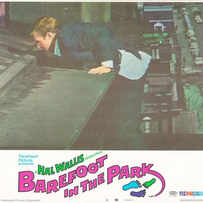 Barefoot in the Park 1967 original vintage lobby card