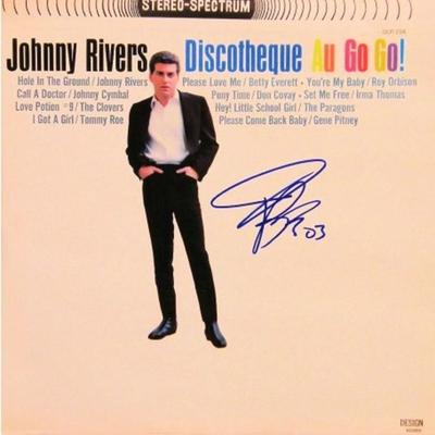 Johnny Rivers signed 
