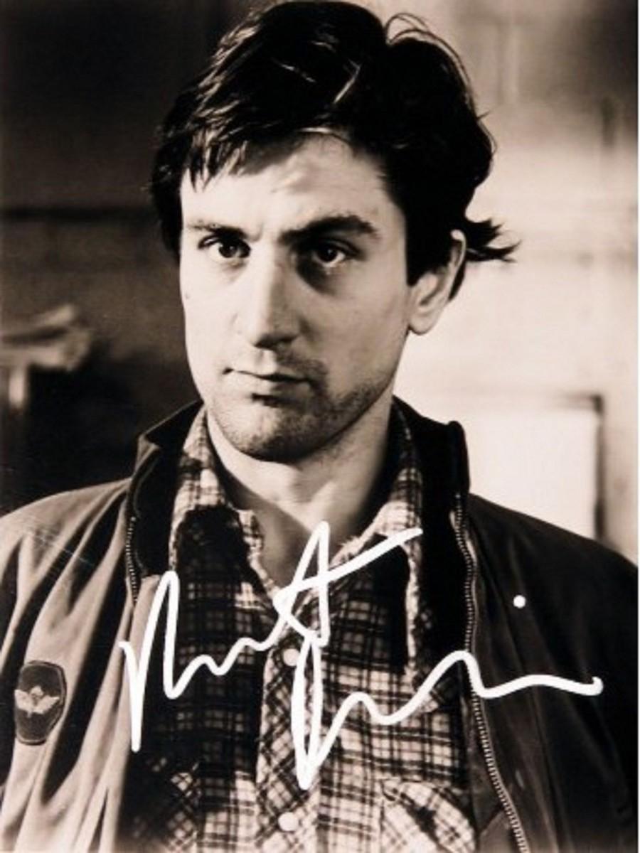 Robert DeNiro Signed Taxi Driver Photo | EstateSales.org