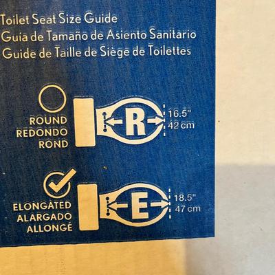 Toilet guard rails & toilet seat