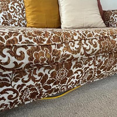 Vintage 4 piece sectional sofa, 1950s, 1960s style and era. At one