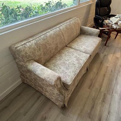 Vintage sleeper sofa, couch, as seen