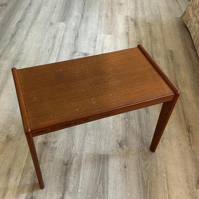 End table, made in Singapore, as seen