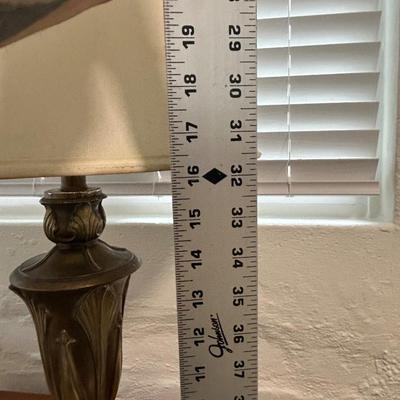 Vintage very heavy, art, nouveau style lamp