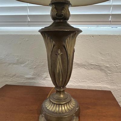 Vintage very heavy, art, nouveau style lamp