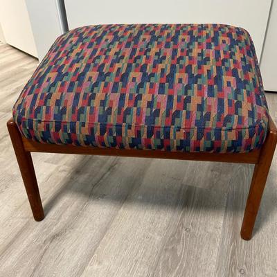 MCM, modern dux, chair, and ottoman made in Sweden