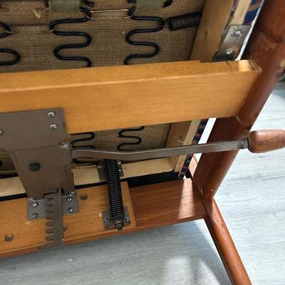 MCM, modern dux, chair, and ottoman made in Sweden