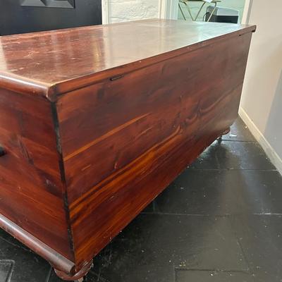 Antique Hope chest with bottom drawer