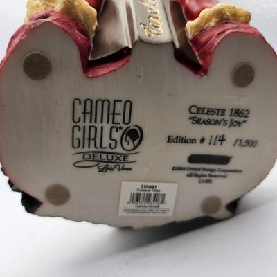 Cameo Girls Head Vase Celeste 1862 